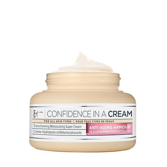 IT Cosmetics Confidence in a Cream Anti-Aging Hydrating Moisturizer 2 OZ New - Picture 2 of 12